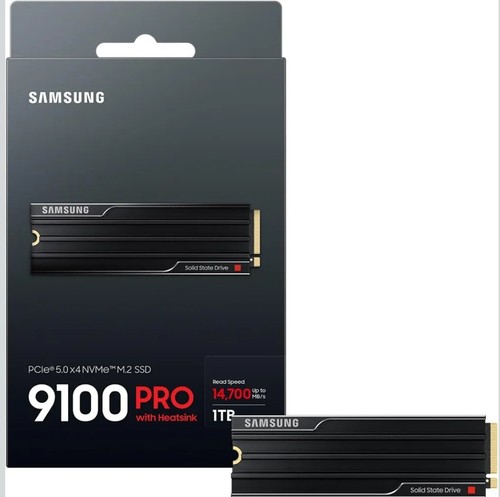 Samsung 9100 pro heatsink nvme - heatsink,
