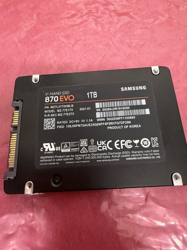 Samsung ssd 870 evo 1tb - samsung,