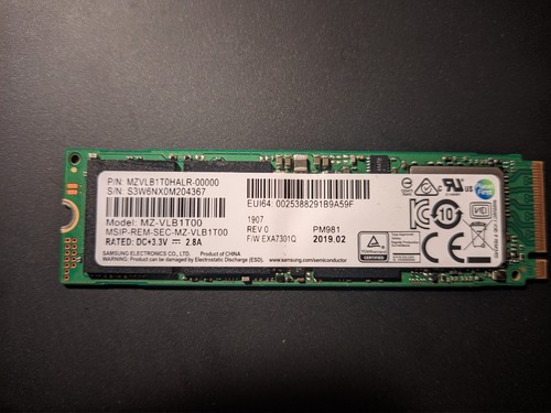 Ssd samsung pm981 1tb - pm981,