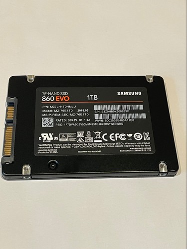 Ssd 1tb samsung - ssd, 860