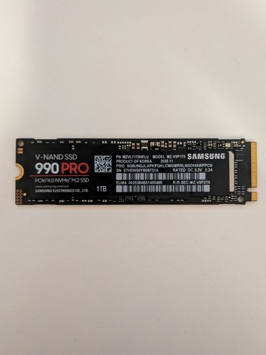 Samsung 990 pro 1tb nvme - samsung, m.2