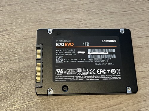 Samsung 870 evo - 870, 1tb