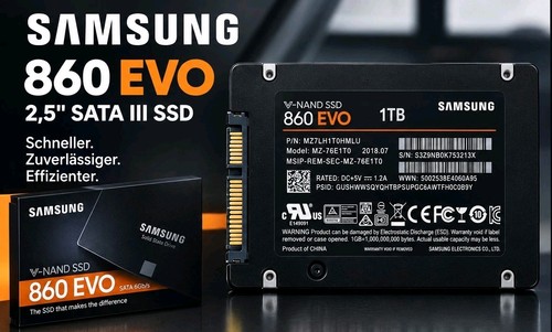 Samsung 860 evo zoll - 2,5, 1tb