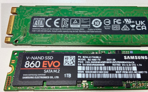 Samsung 860 evo 1tb interne - evo,