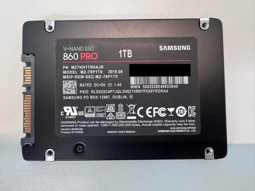 Samsung ssd 860 - ssd, 1tb