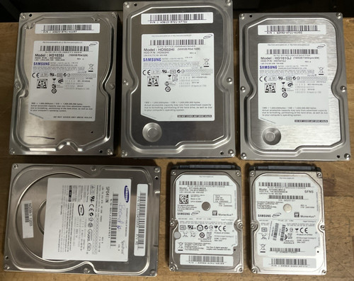 Konvolut samsung hdds 2x - samsung,