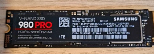 Samsung 980 pro 1tb interne - 980,