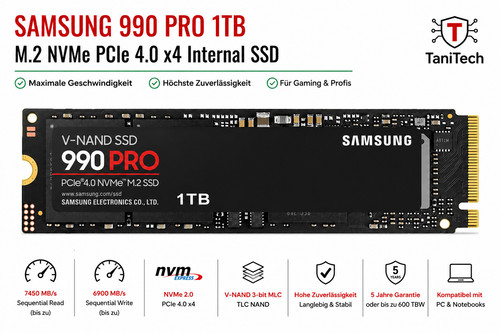 Samsung 990 pro 1tb - 990, ssd