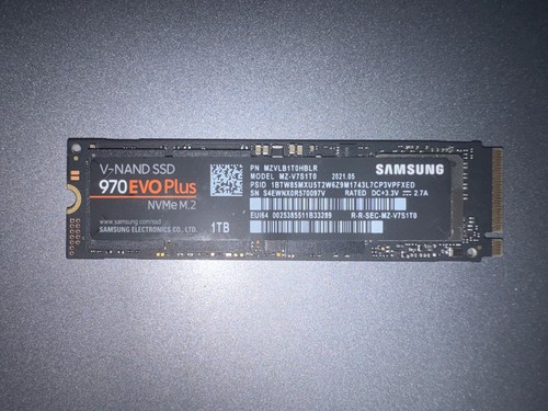 Samsung 970 evo - plus, m.2
