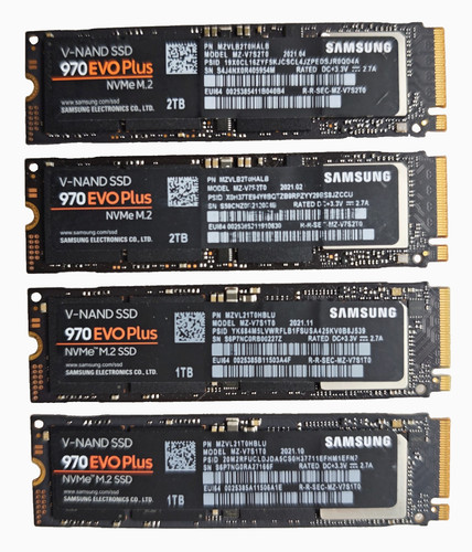 Samsung ssd 970 evo plus - 4x,