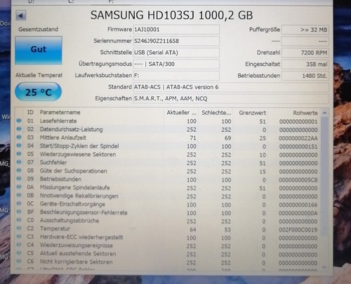 Hd103sj samsung 1tb - 1tb., (1)