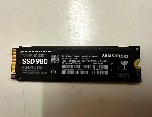 Samsung 980 1tb nvme - samsung, m.2