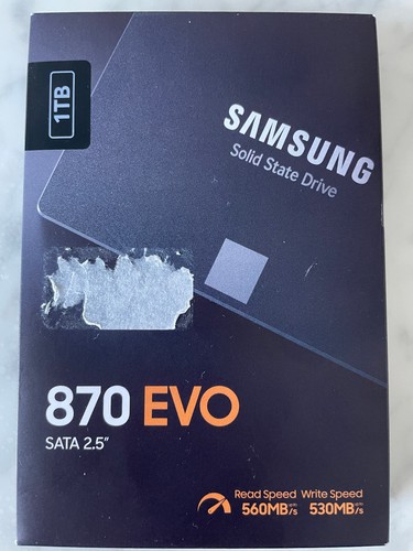 Samsung 870 evo - 1tb, 2,5