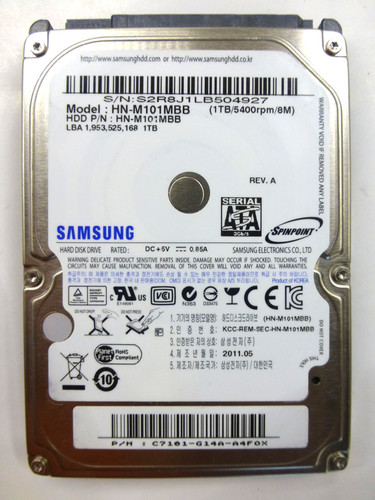 Samsung m101mbb 1tb - 1tb,, 2,5"