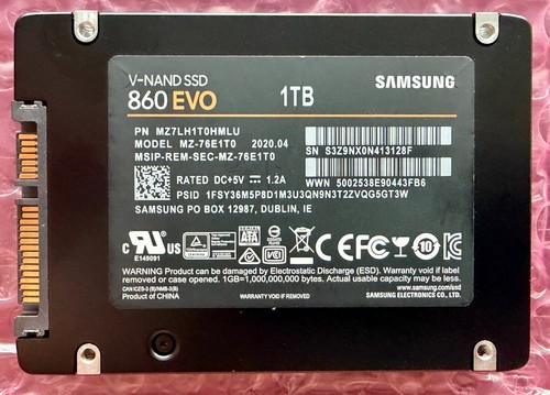 Ssd 1tb samsung - ssd, 860