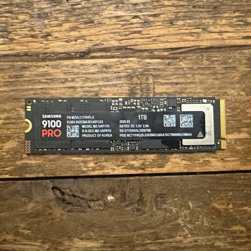 Samsung 9100 pro - 1tb, interne