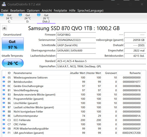 Samsung 870 qvo - 870, 2.5"