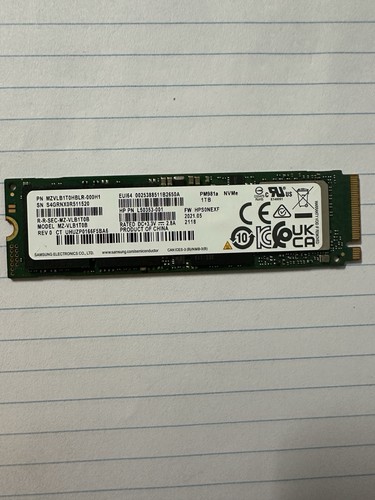 Samsung pm981a 1tb nvme 2 - samsung, m.2