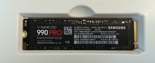 Samsung 990 pro - 1tb, nvme