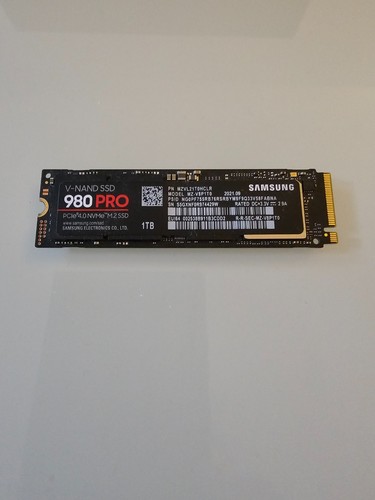 Samsung 980 pro - nvme, m.2