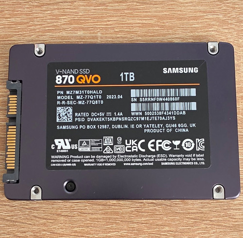 Samsung 870 qvo - qvo, 2,5"
