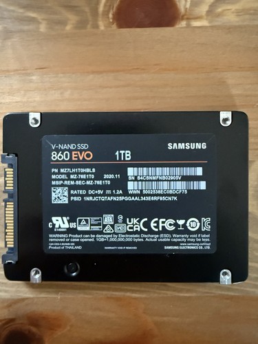 Samsung 860 evo 1tb zoll - 2,5,