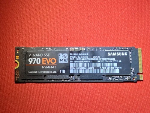 Samsung 970 evo - 1tb, m.2
