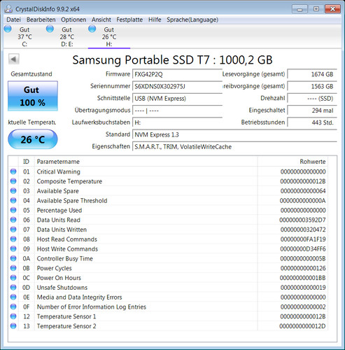 Samsung portable ssd - ssd, t7