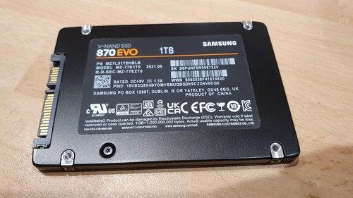 Samsung 870 evo - evo, 2,5