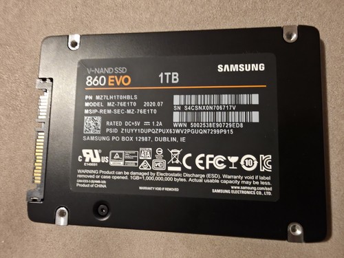 Samsung 860 evo 1tb ssd - 860,