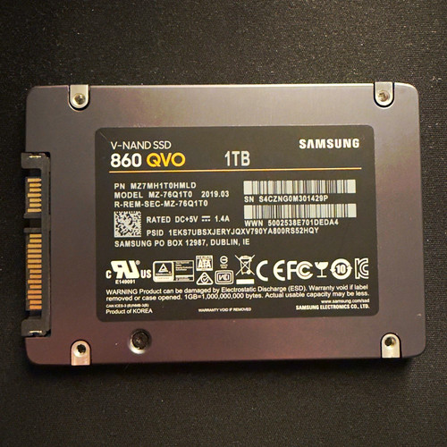 Samsung 860 qvo 1tb - samsung, ssd