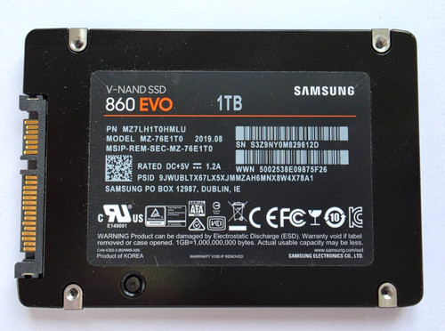 Samsung 1tb 860 - 1tb, evo