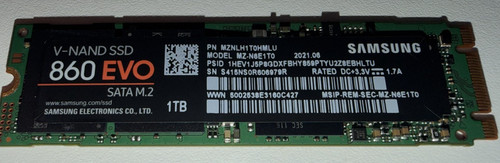 Samsung 860 evo 1tb - evo, 2280