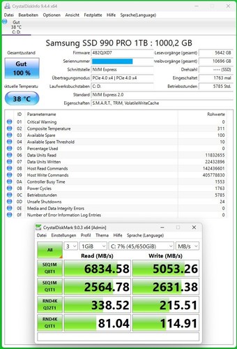 Samsung 990 pro 1tb ssd - ,